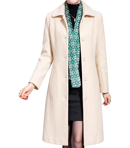 Amazon.com: YMING Women Asymmetrical Hem Cloak Warm Button Hem