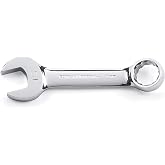 GEARWRENCH 12mm 12 Point Stubby Combination Wrench - 81636 , Black