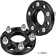 SCITOO 2Pcs 5x4.5 Wheel Spacers 20mm Hubcentric with 14x1.5 Studs Bore 70.5mm 5 Lug Wheel Spacers 5x114.3mm Compatible with 2015 2016 2017 for Mustang Wheel Spacers