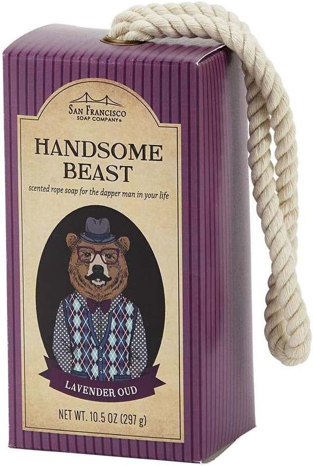Handsome Beast "Dapper"-Men's Soap on a Rope