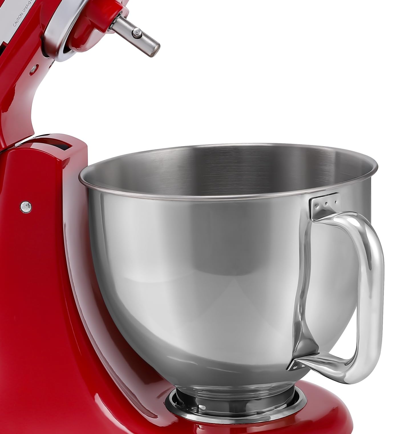 FavorKit Stainless Steel Bowl for KitchenAid 4.5 & 5.0 Quart Tilting Head Stand Mixer, Dishwasher Safe, Extra Mixing Attachment Replacement with KitchenAid Original Bowl