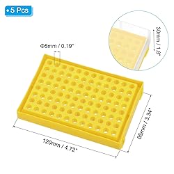 PATIKIL 96 Wells PCR Tube Rack for 0.2ml Test
