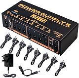 JOYO JP-05 Built-in 4400mAh Rechargeable Battery Pedal Power Supply 8 Outputs