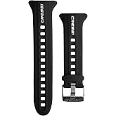 Cressi Silicone Wristband- Replacement Watchband Dive Computers- Elastic and Durable Underwater- Designed in Italy