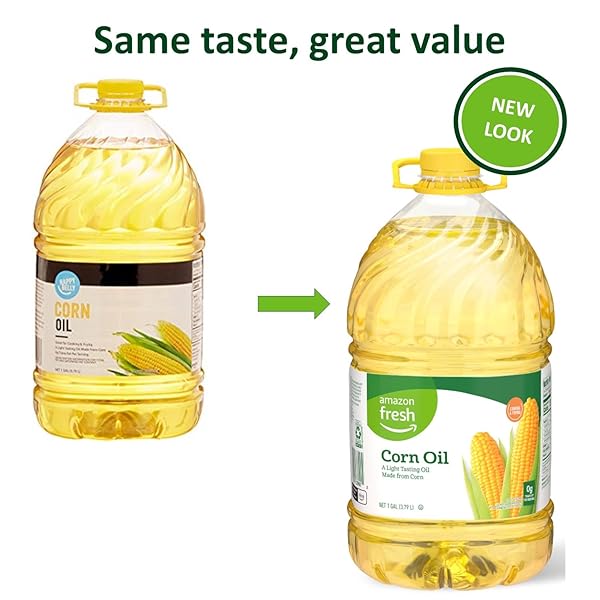 AMAZON GROCERY, CORN OIL, 128 FL OZ