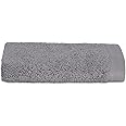 Silvon Premium Antibacterial Bath Towel for Acne Prone Skin-Silver Infused Smart Fabric - Luxury Bath Towel - No Odor and Acne-Causing Bacteria - Absorbent & Ultra Soft (Face, Grey)