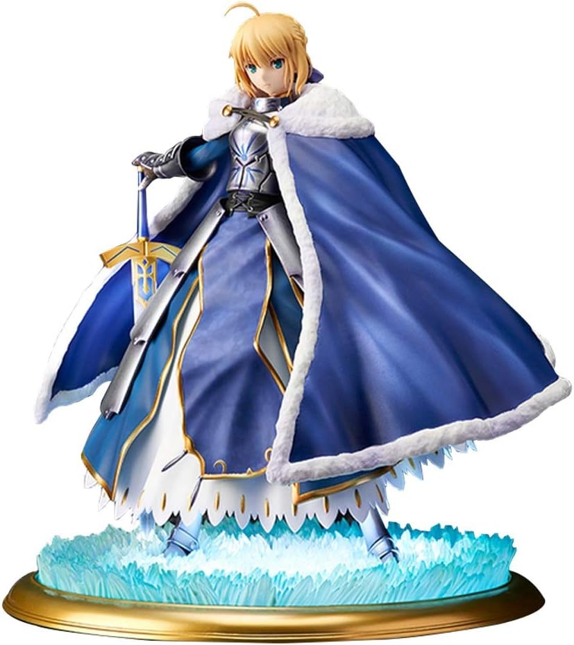 Siyushop Fate/Grand Order Saber/Altria Pendragon Deluxe PVC Figure Highly Detailed Accurate Sculpt - Equipped with Weapons - High 25CM
