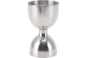 Estink Bell Jigger 30/60ml Cocktail Jigger Liquor Measuring Cup Stainless Steel Bar Jigger for Bartending, Wide Opening Desig