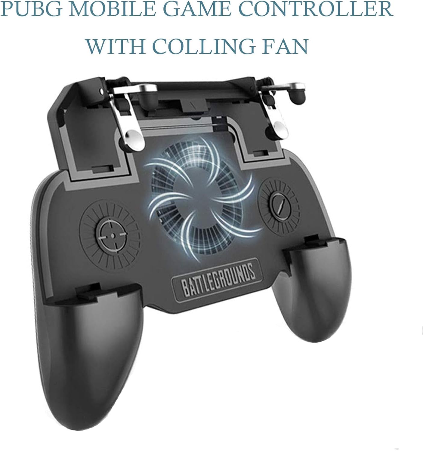 Amazon 19最新一体式 荒野行動 Pubg Mobile ゲームコントローラー 冷却ファン付き ゲームパッド 引き金式高速射撃ボタン クリック感 優れたゲーム体験 エイムアシスト Iphone Xperia Android 等対応 Allnice パソコン 周辺機器 通販