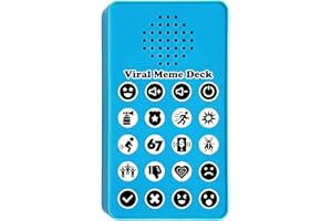 Sound Effects Machine 67 Meme Gifts Funny Gag Buzzers for Trivia Games Show Party Button Board Night Prank Cricket Fart Noise