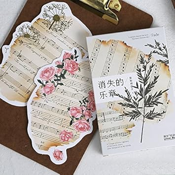 Amazon ダイカット ポストカード 型抜き 30枚 セット 失われた楽章