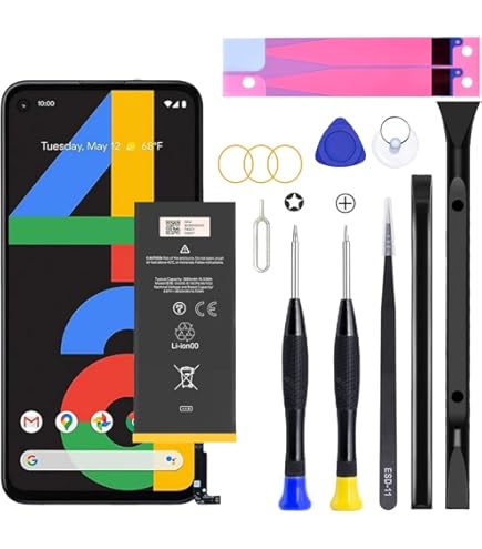 Amazon.com: LOZOP for Pixel 4a Battery Replacement Kit, Battery