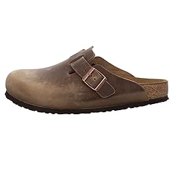Birkenstock Boston Classic Arch Clog,Tobacco Brown