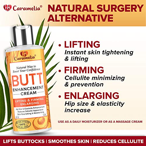 Butt Enhancement Cream - Made in USA - Butt Enhancer for Big Butt - Butt Enlargement Cream for Women - Twerking Butt Cream - Buttocks Enhancement Cream - Bigger Butt Cream for Women