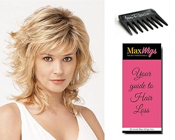 Amazon Com Tress Mid Length Shag Color R830 Ginger Brown