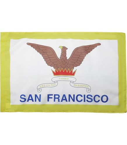 SAN FRANCISCO TABLE FLAG 5'' X 8'' - SAN FRANCISCO CITY - CALIFORNIA...