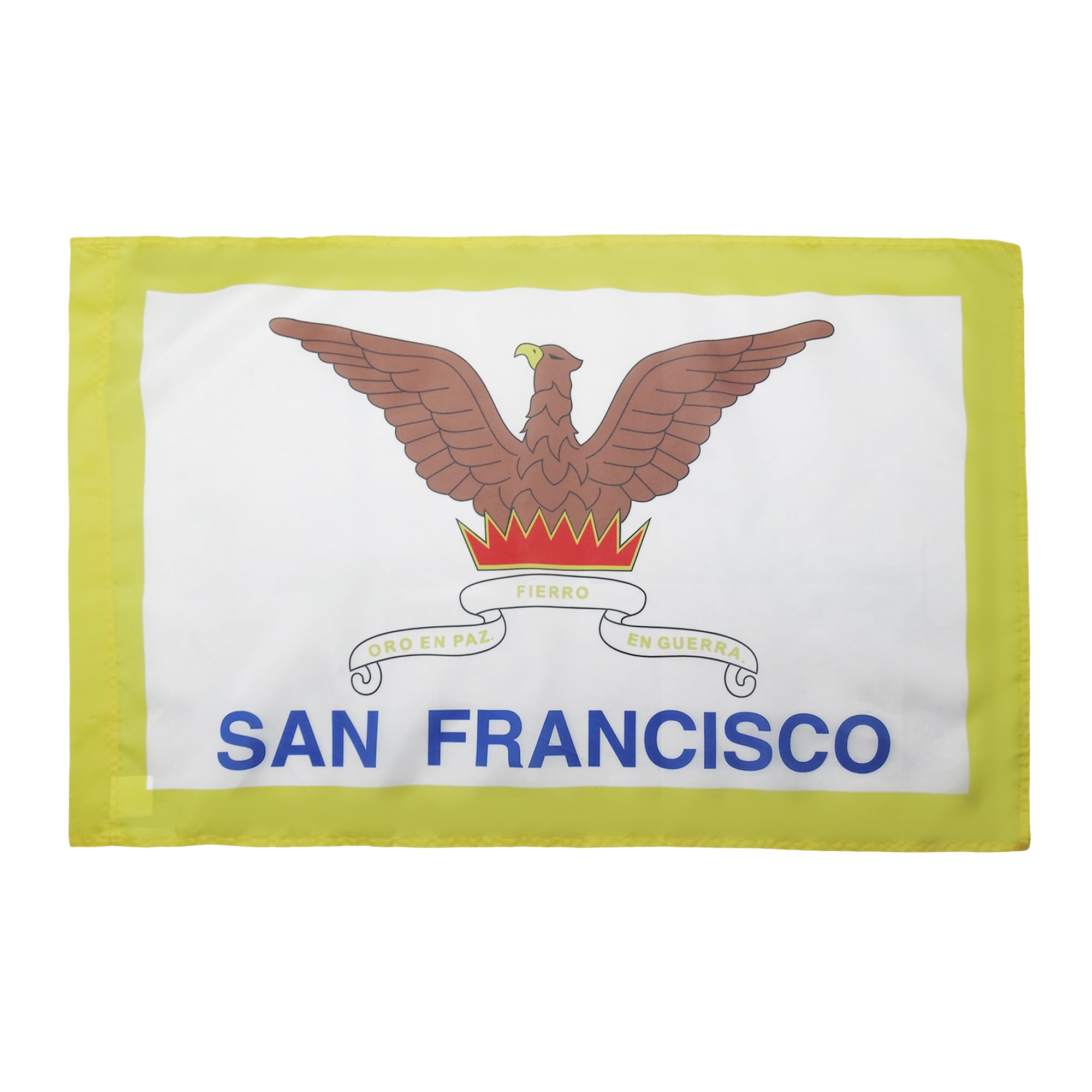 AZ FLAG - San Francisco Flag - 2x3 Ft - San Francisco city Banner with Sleeve - 100% Polyester - Fade Resistant - Vivid Colors - 2' x 3' Feet - 90x60 Cm