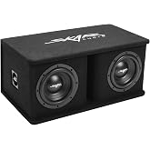 Skar Audio Dual 8" 1400W Loaded SDR Series Vented Subwoofer Enclosure | SDR-2X8D4