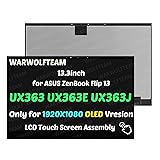 WARWOLFTEAM Compatible with ASUS ZenBook Flip 13