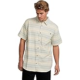 Billabong Men's All Day Stripe Short Sleeve Woven Shirt