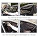 Aokway Magnetic Car Window Shades, 2Pcs Double-Layer UV Protection Car Curtains for Rear Side Window Sun Shade, Universal Fit for Baby, Driver (Black, Rear 2pcs)
