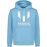 Messi mens Mesh Fleece Hoodie, Hooded Pullover Sweatshirt With Drawstring, Comfortable Fit