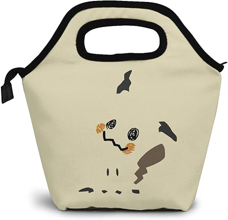 Amazon ミミッキュ ランチバッグ 保冷 お弁当バッグ ハンドバッグ ランチトート 大容量 グッズ 雑貨 保冷 保温 防水 収納 耐衝撃 アニメ キャラクター 通勤 通校 子供用 男の子 女の子 ランチバッグ ランチ巾着 ランチベルト オンライン通販