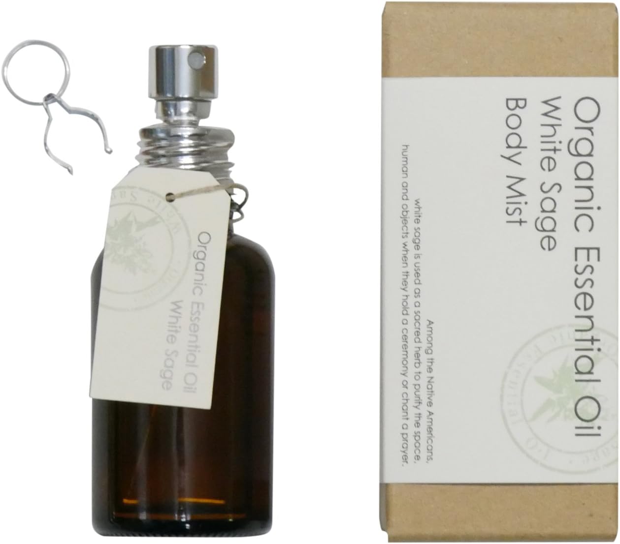 アロマレコルト ボディミスト ホワイトセージ 【White Sage】オーガニック エッセンシャルオイル organic essential oil natural body mist arome recolte