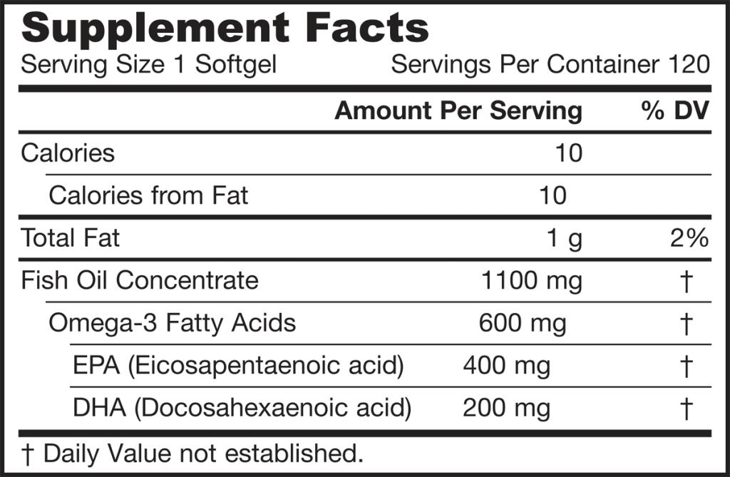 Jarrow Formulas EPADHA Balance, Boosts Brain Function, 600