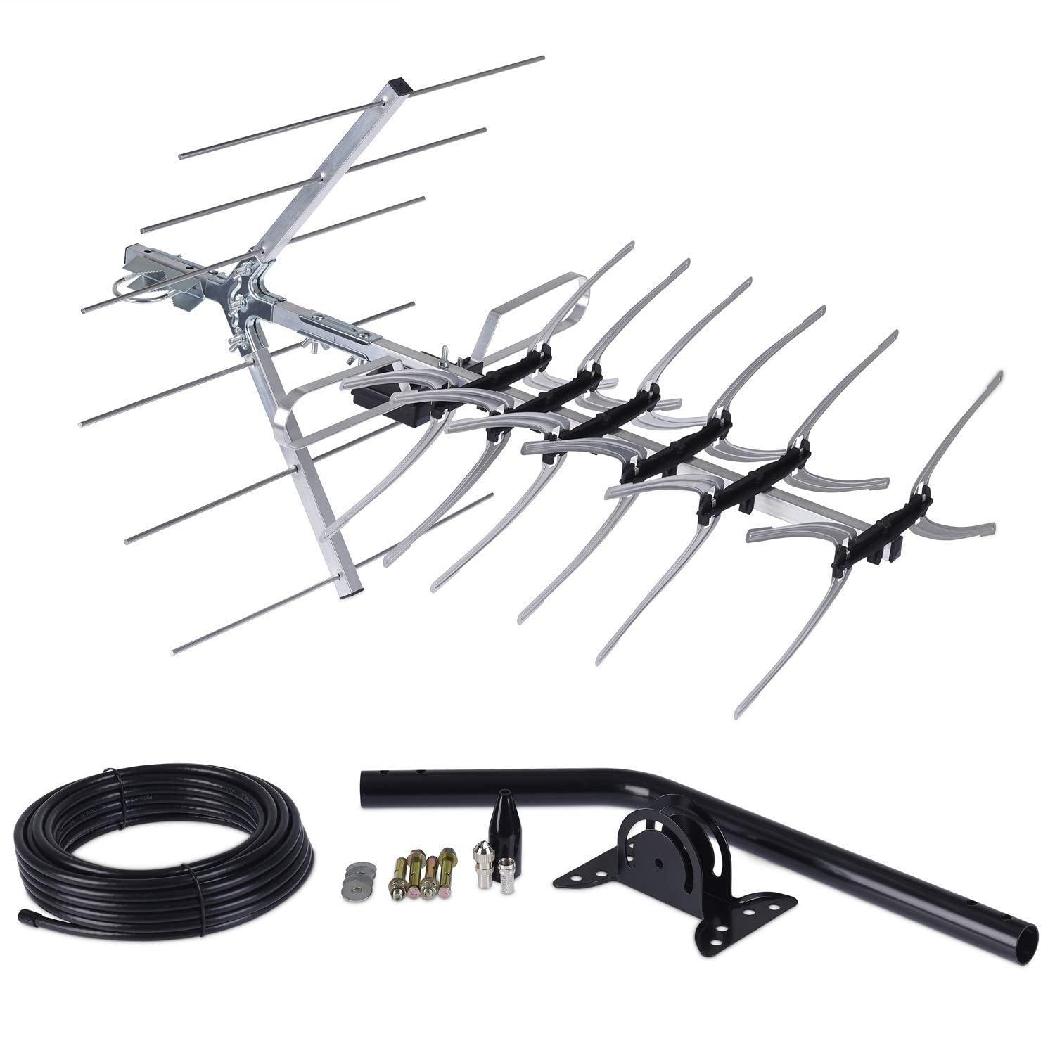 SSL 36 Element TV Aerial KIT 4G & 5G Filtered Loft & Outdoor Digital TV Aerial for Digital HD TV With Full Kit High Performance