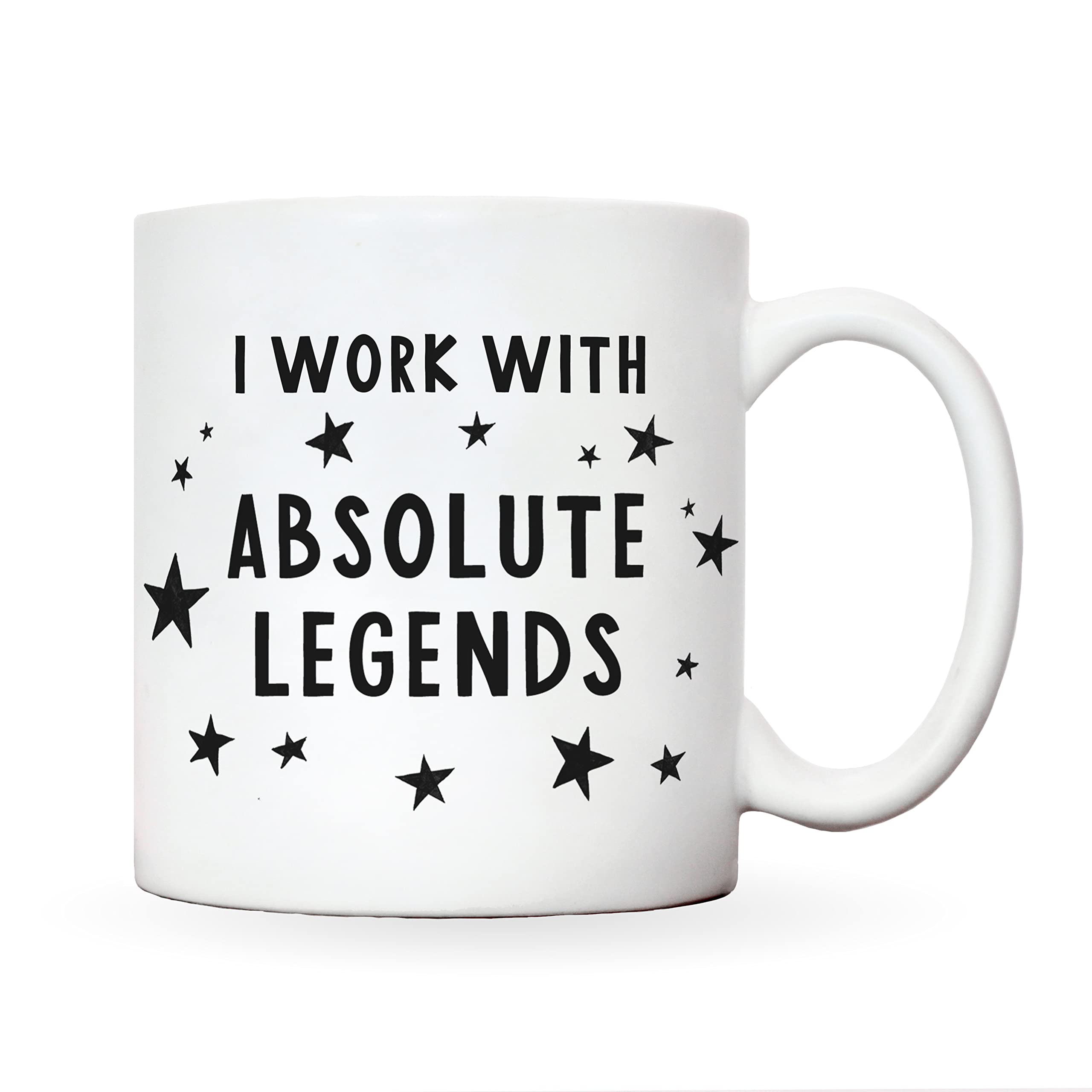 Manta Makes Gifts for Colleagues | I Work with Absolute Legends Mug | Funny Work Colleague Gifts