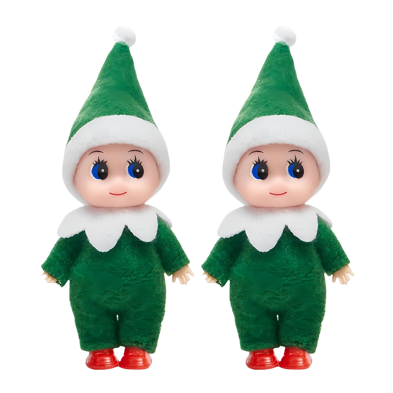 YAAVAAW Baby Doll, Christmas Tradition Mini Elf Baby Doll Christmas Accessory Tiny Baby Elf Dolls,Christmas Novelty Toys for Kids,Girls,Boys,Xmas, Stocking Stuffers