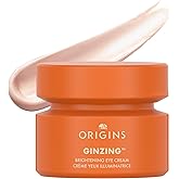Origins GinZing Brightening Eye Cream with Vitamin C & Niacinamide| Visibly Reduces Dark Circles, 0.5 Fl Oz
