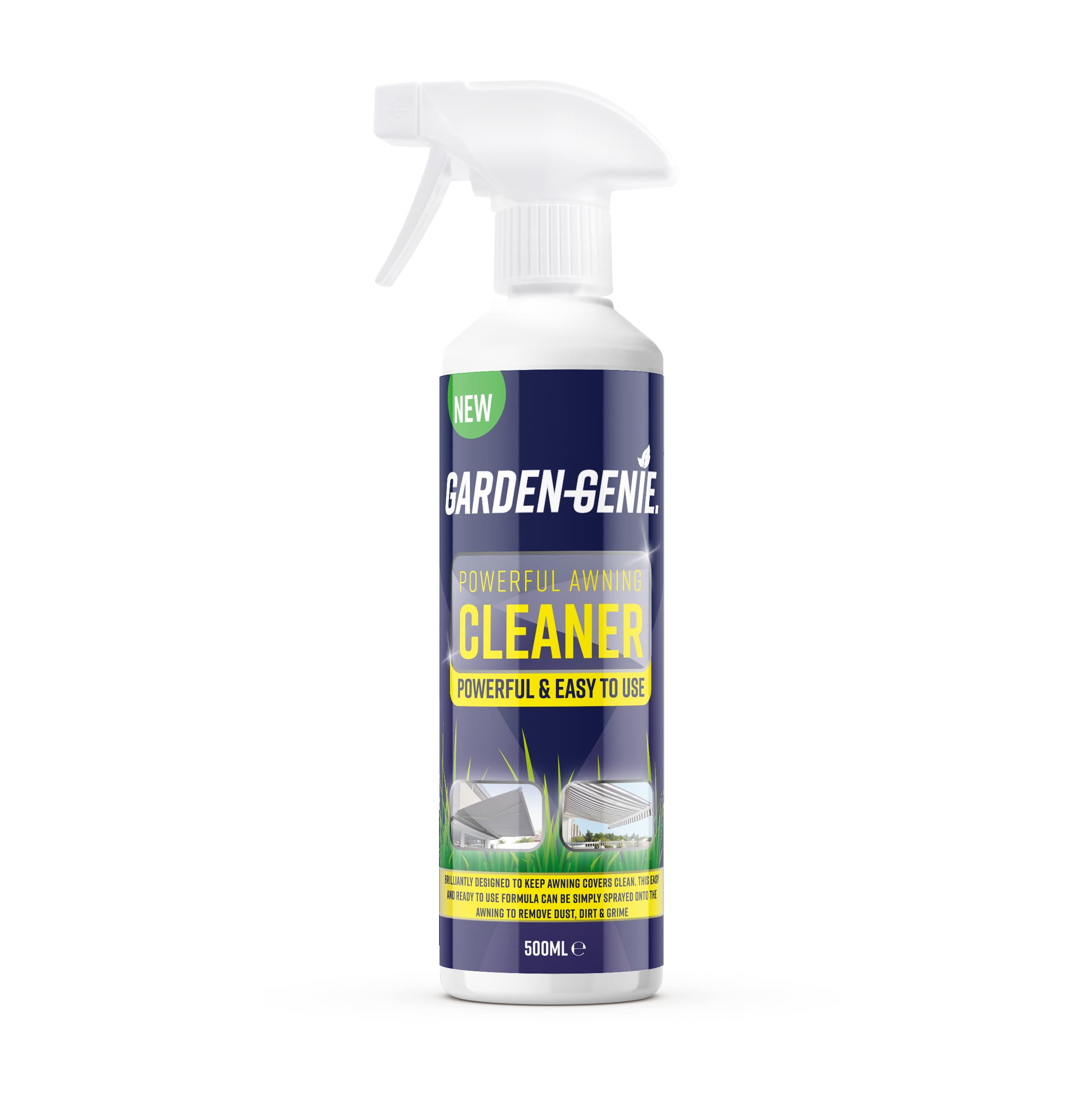 Garden Genie - Awning Cleaner | Perfect for Cleaning Canopy, Parasol, Gazebo, Tents and Outdoor Fabric - Powerful Stain Remover - 500ml