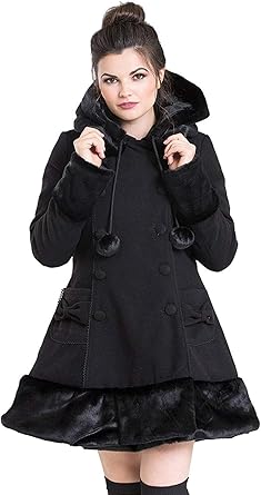 hooded faux fur coat uk