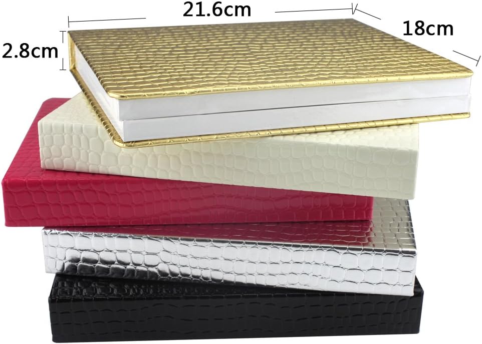 TP 120 Nail Tips Leather Cover Gel Polish Display Chart Book Nail Art Salon Tools (Rose) - Image 4