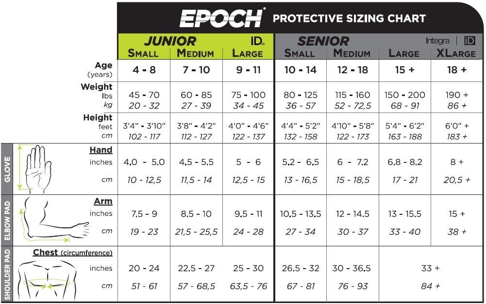 Epoch Lacrosse Integra Arm Pads for Attackmen and Middie : Sports & Outdoors