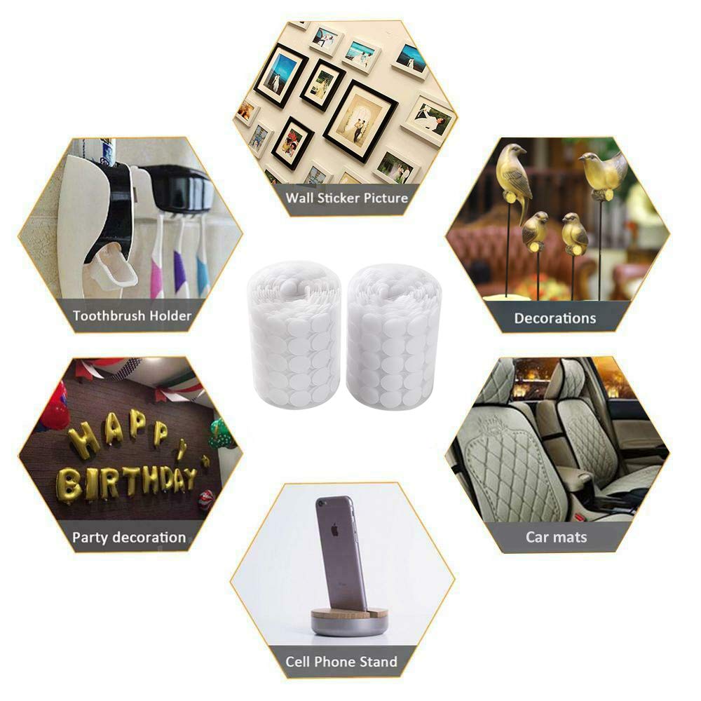 Quiklet 1400 Pieces Adhesive (700 Pair Sets) 3/4\