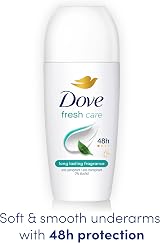 Dove Fresh Care Women's Antiperspirant Deodorant Roll On 48 Hr Protection Pack view 6
