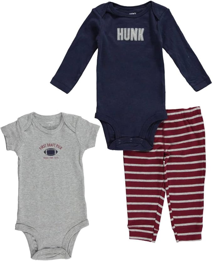Carter's Baby Boys' "Football Hunk" 3Piece Set Navy