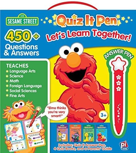 Sesame Street ?? Quiz It Pen Let's Learn Together! by Phoenix International Publications (2013-07-15)