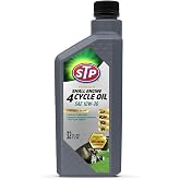 STP Premium Synthetic Blend 4 Cycle Small Engine Oil, SAE 10w30 Motor Oil for Lawnmowers, Generators, Tractors, Snow Blowers, and More, 32 fl oz