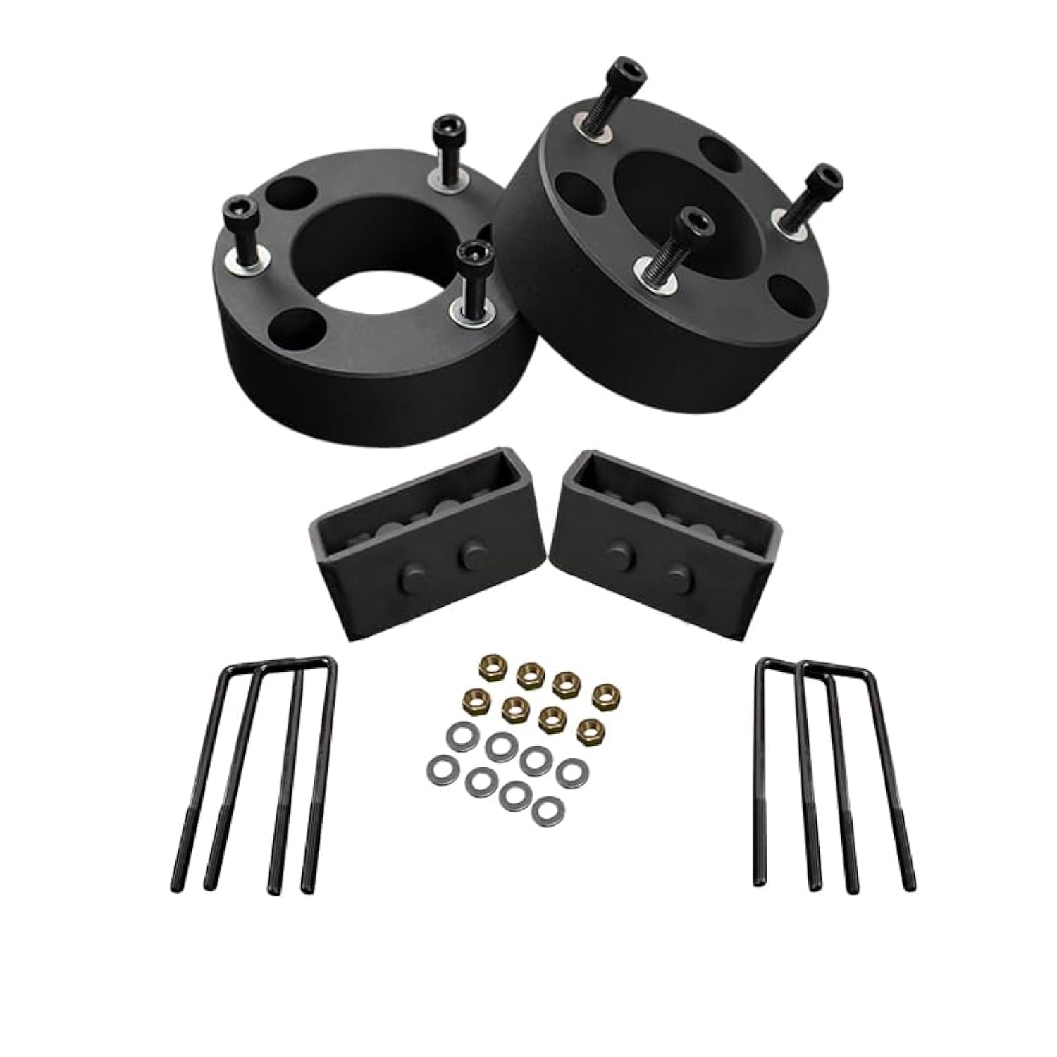 Photo 1 of Leveling Lift Kit 3" Front and 2" Rear for 2007-2022 Silverado 1500 2007-2022 Sierra 1500,3"+2" Strut Spacers Raise Your 2007-2022 Silverado/Sierra 1500 2WD/4WD
