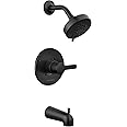 Peerless PTT188792-BL Tub and Shower Trim Kit Tub & Shower, Matte Black
