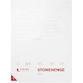 Stonehenge Oil 320g 12x16 White Pad, 12 Sheets