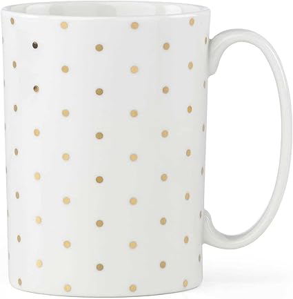 Amazon Kate Spade New York エバーデッドレーン マグカップ エバーディードレーン スモールゴールドドット Kate Spade ケイトスペード 食器 グラス カトラリー