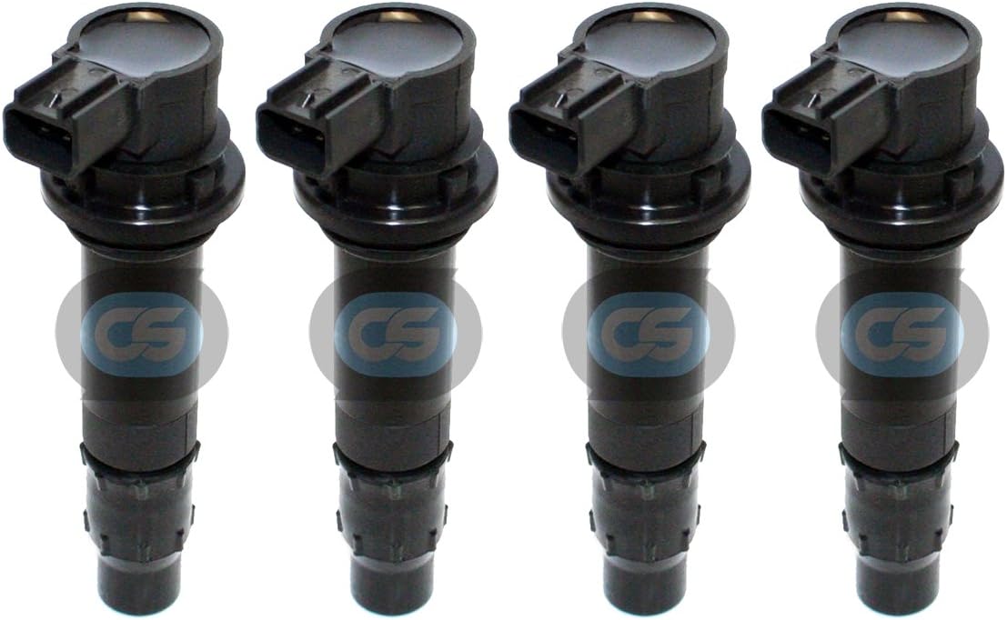 4PACK Ignition Coil for Yamaha Yzfr6 YZF R6 Yzfr6 2003 2004 2005 2006 2007