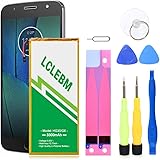 Motorola G6 Battery (Upgraded), LCLEBM 3300mAh Li-ion Polymer Replacement Battery for Motorola G5S, G5S Plus, Moto G6, XT1925