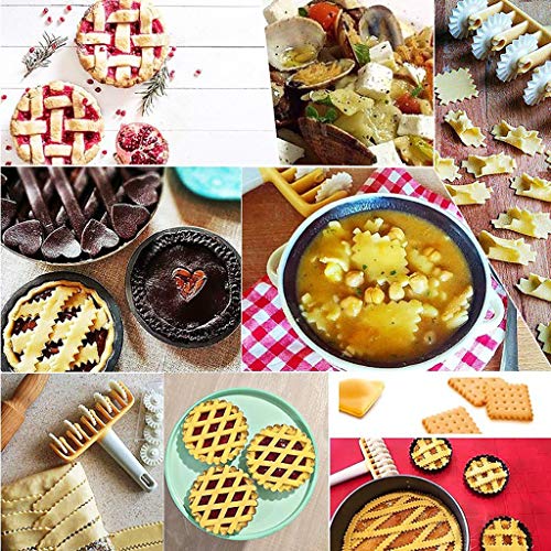 ☀ Dergo ☀Cake wheel,Plastic Wire Mesh Knife Roller Knife Confectionery Pizza Pizza Cake Baking Tool
