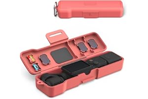 Travel Hard Case for DJI Osmo Pocket 3 Creator Combo 4K Camera, Waterproof Shockproof Protective Case,with 3 Magnetic Cpl/Nd 